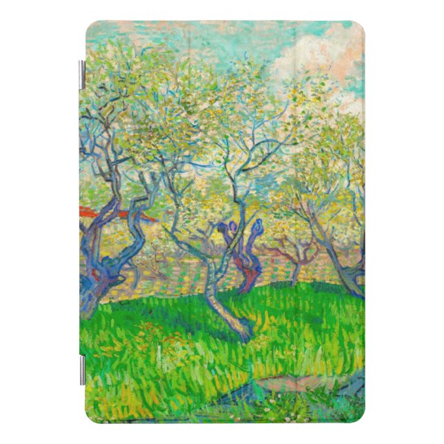 Vincent van Gogh Orchard in Blossom iPad Pro Cover (Front)