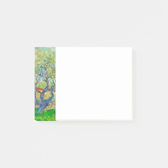 Vincent van Gogh Orchard in Blossom Post-it Notes (Front)