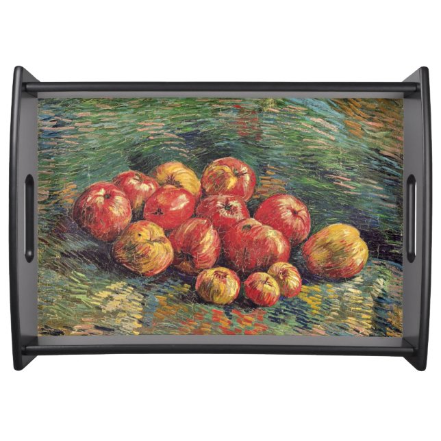Vincent van Gogh painting, Apples Serving Tray (Front)