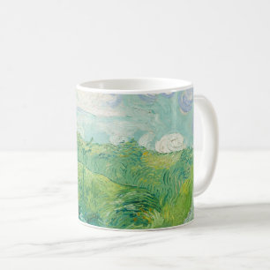 Vincent Van Gogh painting Green wheat field Coffee Mug