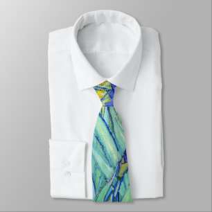 Vincent Van Gogh painting Irises Neck Tie