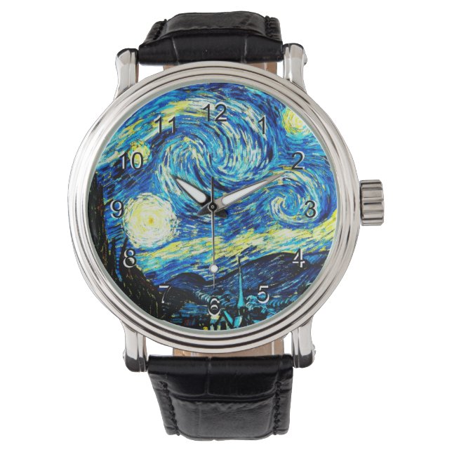 Vincent van Gogh painting, Starry Night Watch (Front)
