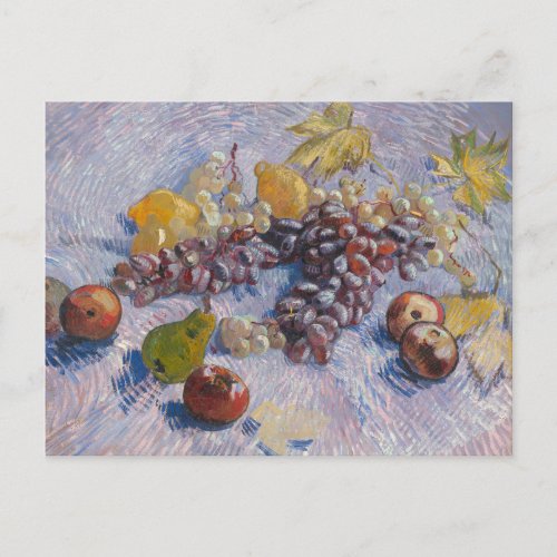 Vincent van Gogh Painting Still Life with Fruit Postcard