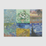 Vincent Van Gogh Paintings Tissue Paper<br><div class="desc">This design may be personalized by choosing the Edit Design option. You may also transfer onto other items. Contact me at colorflowcreations@gmail.com or use the chat option at the top of the page if you wish to have this design on another product or need assistance. See more of my designs...</div>