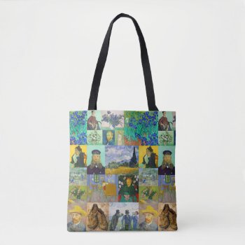 Vincent Van Gogh Paintings Tote Bag by judgeart at Zazzle