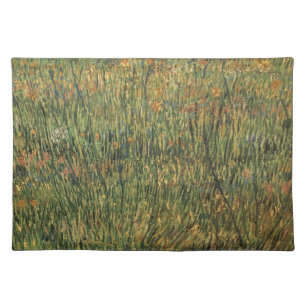 Vincent van Gogh - Pasture in Bloom Cloth Placemat