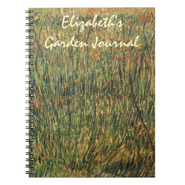 Vincent van Gogh - Pasture in Bloom Notebook (Front)