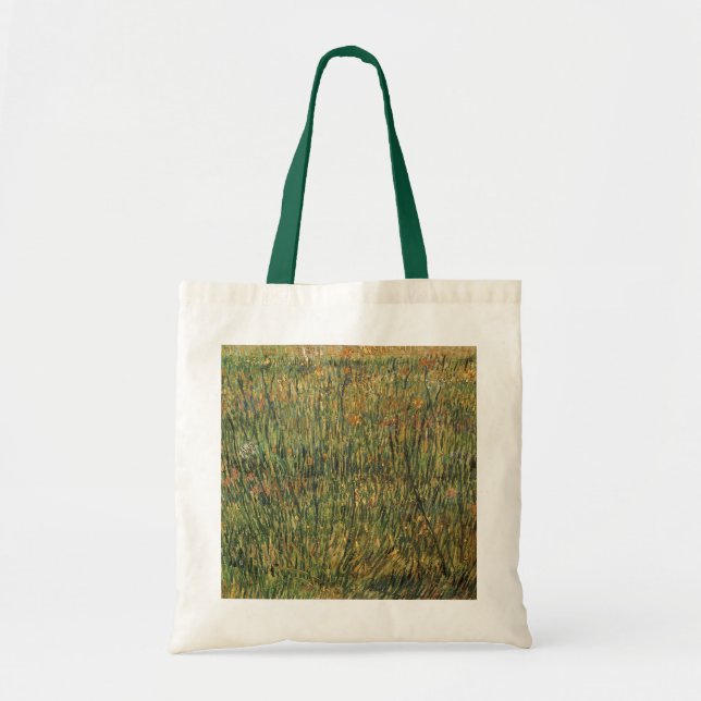 Vincent van Gogh - Pasture in Bloom Tote Bag (Front)