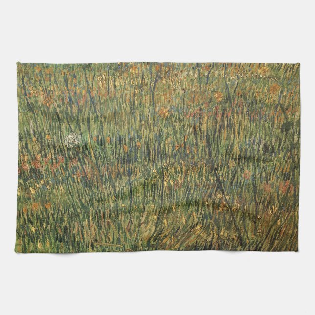 Vincent van Gogh - Pasture in Bloom Towel (Horizontal)