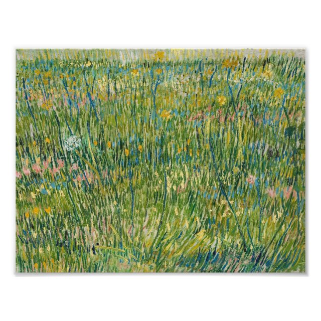 Vincent van Gogh - Patch of Grass Photo Print (Front)