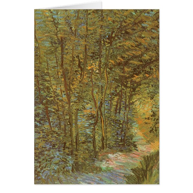 Vincent van Gogh - Path in the Woods Cards (Front)