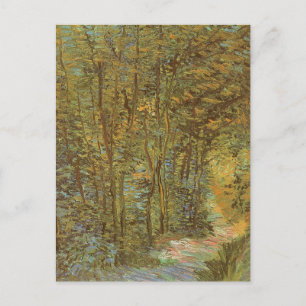 Vincent van Gogh - Path in the Woods Postcard