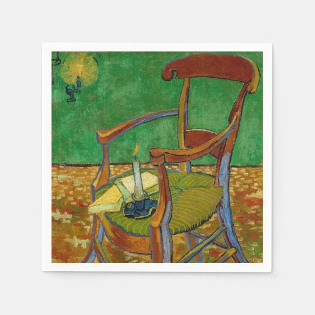 Vincent van Gogh - Paul Gauguin's Armchair Napkins (Front)