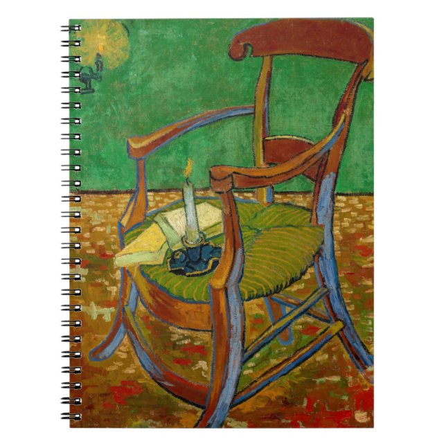 Vincent van Gogh - Paul Gauguin's Armchair Notebook (Front)