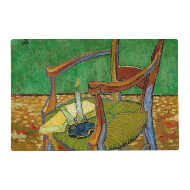 Vincent van Gogh - Paul Gauguin's Armchair Placemat (Front)