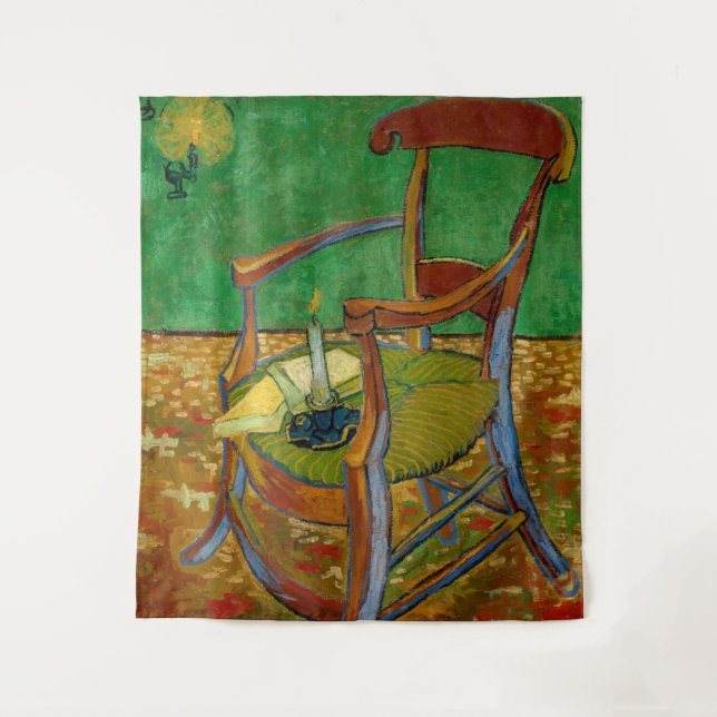 Vincent van Gogh - Paul Gauguin's Armchair Tapestry (Front)