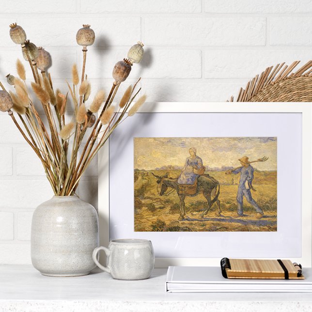 Vincent van Gogh - Peasant Couple Going to Work Poster (Creator Uploaded)