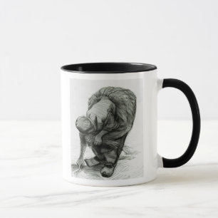 Vincent van Gogh   Peasant Woman Gleaning, 1885 Mug