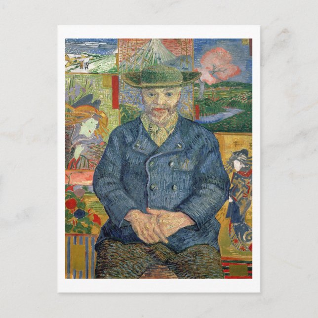 Vincent van Gogh | Pere Tanguy (Father Tanguy) Postcard (Front)