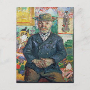 Vincent van Gogh Pere Tanguy (Father Tanguy) Postcard