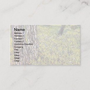 Vincent Van Gogh - Pine Trees And Dandelions Business Card