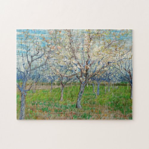 Vincent van Gogh _ Pink Orchard Jigsaw Puzzle