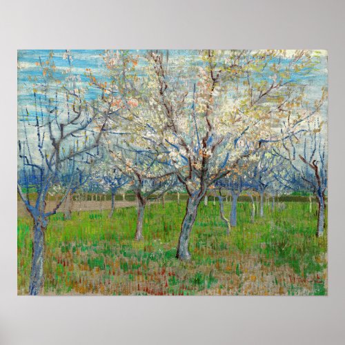 Vincent van Gogh _ Pink Orchard Poster