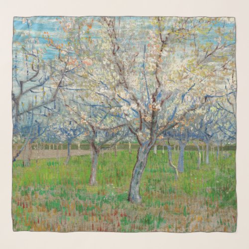 Vincent van Gogh _ Pink Orchard Scarf