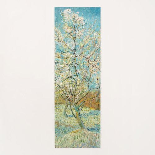 Vincent van Gogh _ Pink Peach Tree in Blossom Yoga Mat