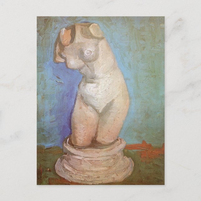 Vincent van Gogh - Plaster Statuette Female Torso Postcard (Front)