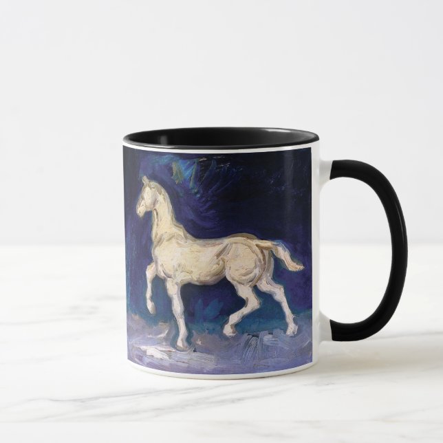 Vincent Van Gogh - Plaster Statuette Of A Horse Mug (Right)