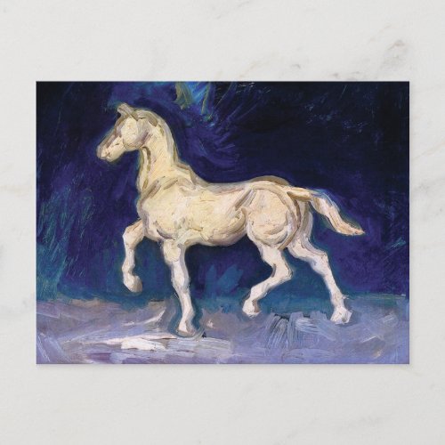 Vincent Van Gogh _ Plaster Statuette Of A Horse Postcard