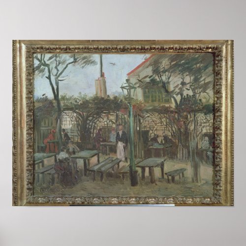 Vincent van Gogh  Pleasure Gardens at Montmartre Poster