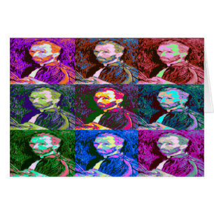 Vincent van Gogh Pop Art Cards