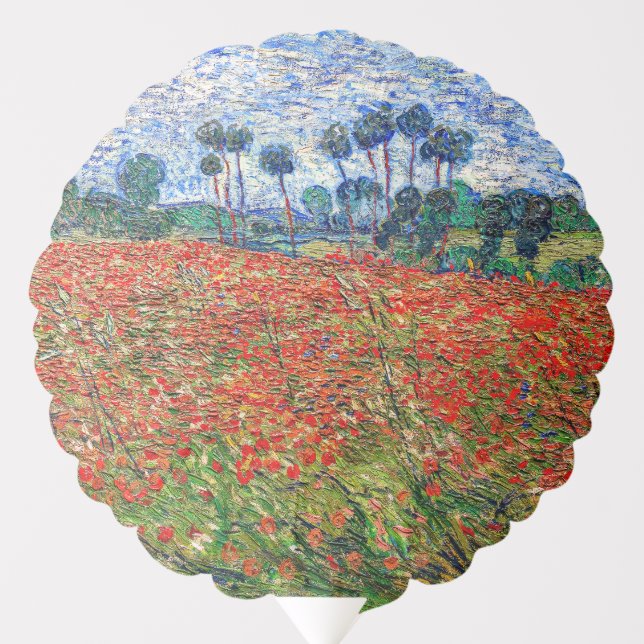 Vincent van Gogh - Poppy Field Balloon (Front)