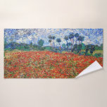 Vincent van Gogh - Poppy Field Bath Towel Set<br><div class="desc">Poppy Field - Vincent van Gogh,  Oil on Canvas,  1890 in Auvers-sur-Oise</div>