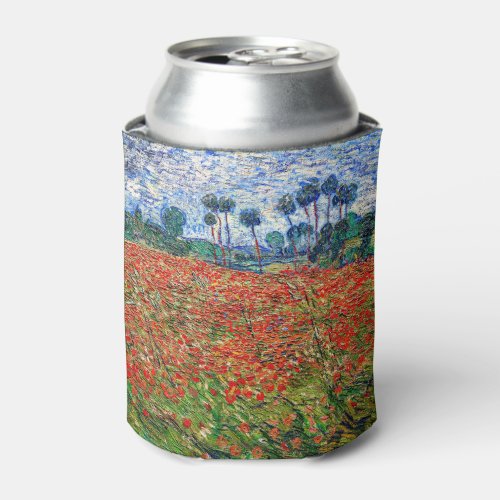 Vincent van Gogh _ Poppy Field Can Cooler