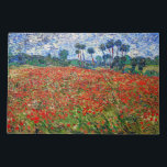 Vincent van Gogh - Poppy Field Doormat<br><div class="desc">Poppy Field - Vincent van Gogh,  Oil on Canvas,  1890 in Auvers-sur-Oise</div>