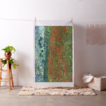Vincent Van Gogh Poppy Field Floral Vintage Art Fabric