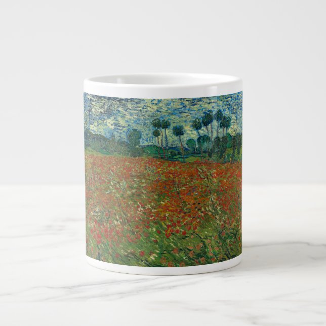 Vincent van Gogh - Poppy field Giant Coffee Mug (Front)