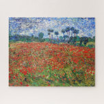 Vincent van Gogh - Poppy Field Jigsaw Puzzle<br><div class="desc">Poppy Field - Vincent van Gogh,  Oil on Canvas,  1890 in Auvers-sur-Oise</div>