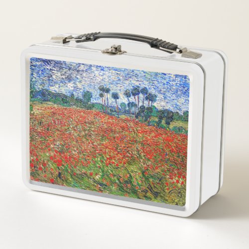 Vincent van Gogh _ Poppy Field Metal Lunch Box