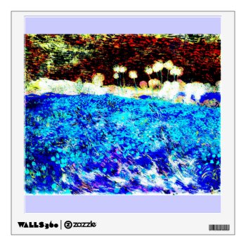 Vincent Van Gogh - Poppy Field (modified) Wall Sticker by niceartpaintings at Zazzle