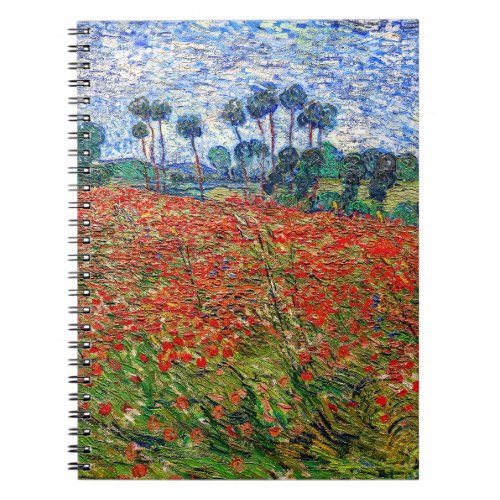 Vincent van Gogh _ Poppy Field Notebook