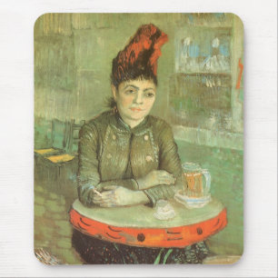 Vincent van Gogh - Portrait of Agostina Segatori Mouse Pad