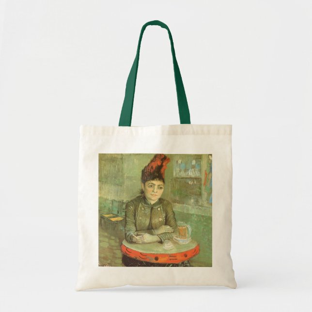 Vincent van Gogh - Portrait of Agostina Segatori Tote Bag (Front)