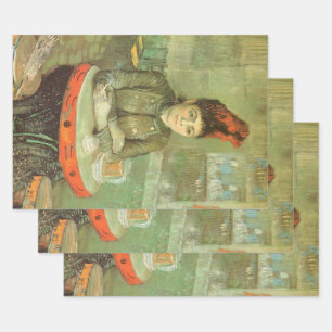 Vincent van Gogh - Portrait of Agostina Segatori Wrapping Paper Sheets