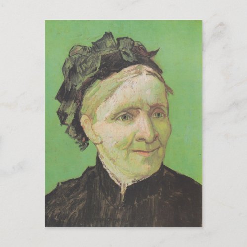 Vincent Van Gogh Portrait of Artists Mother Art Postcard