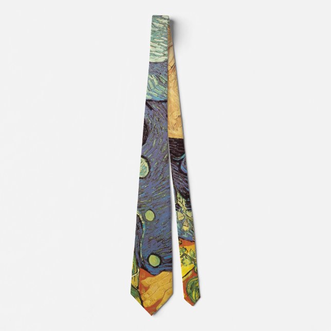 Vincent van Gogh - Portrait of Doctor Gachet Neck Tie (Front)