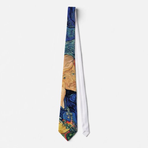 Vincent Van Gogh _ Portrait Of Doctor Gachet Tie